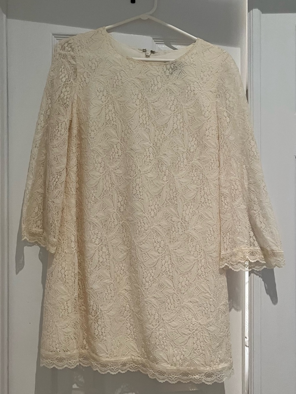Topshop lace mini dress